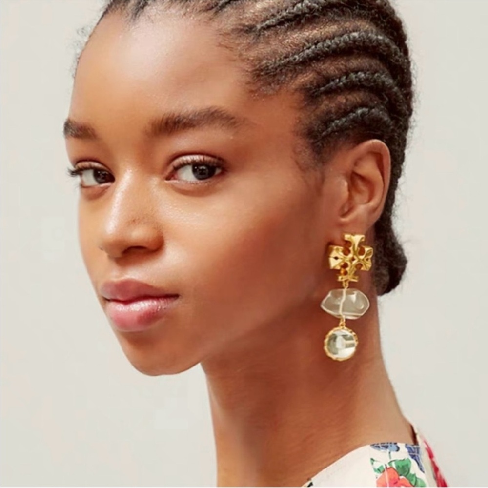 Tory Burch Drop Earrings - Picture 1 of 9